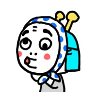 ドク乙女星人★ディス子とネガ子★絵文字