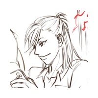 でもっか　おまけラフ漫画　恭平＆岬